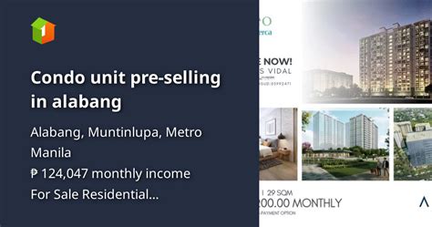 Pre Selling Condos Alabang (2023 Discounts and Promos).